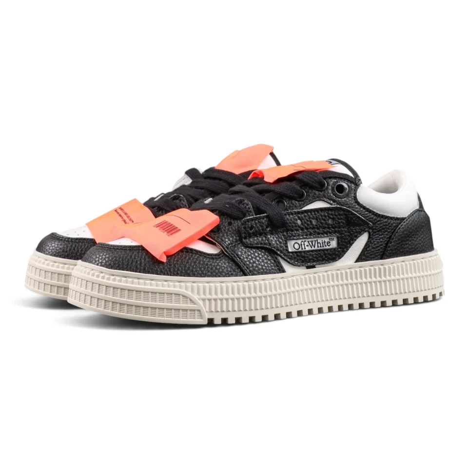 Off-White 3.0 Off Court Low 'Black White Orange'