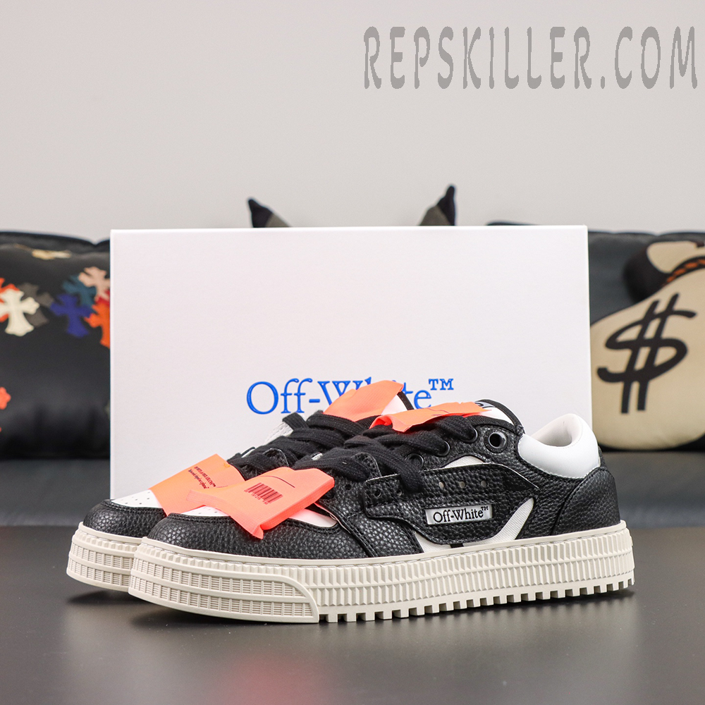 Off-White 3.0 Off Court Low 'Black White Orange'