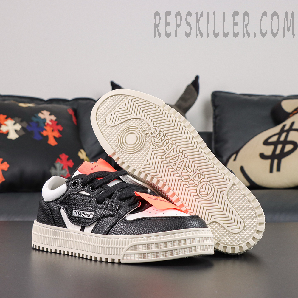 Off-White 3.0 Off Court Low 'Black White Orange'