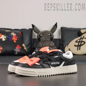 Off-White 3.0 Off Court Low 'Black White Orange'