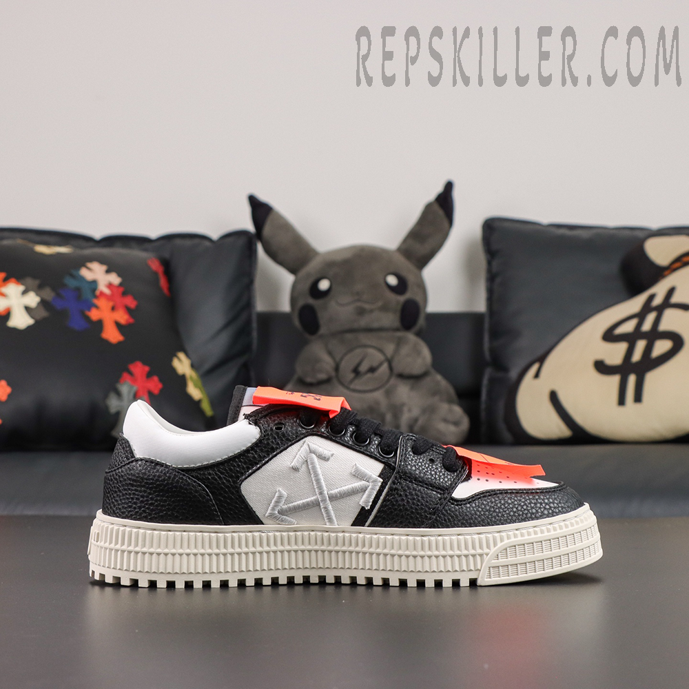 Off-White 3.0 Off Court Low 'Black White Orange'