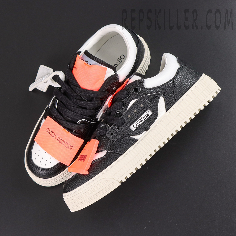 Off-White 3.0 Off Court Low 'Black White Orange'
