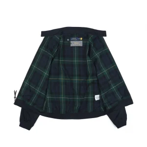 Ralph Lauren Pony Embroidered Harrington Jacket Navy Lining