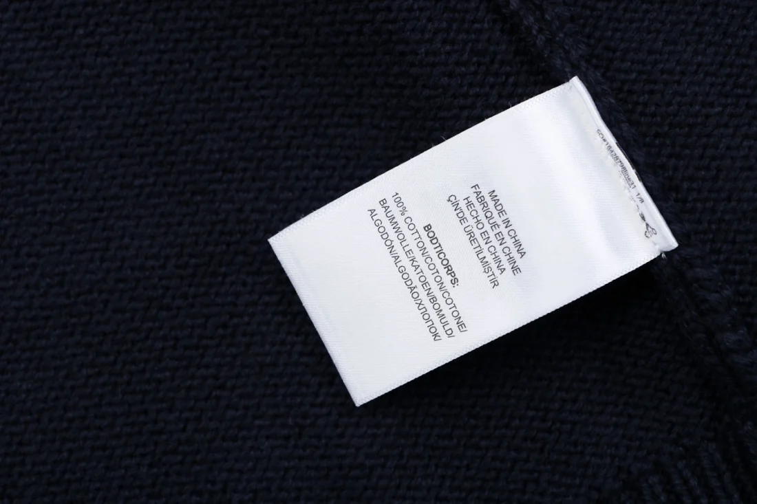 Ralph Lauren Pony Logo Five-Button Pocket Cardigan Navy Wash label