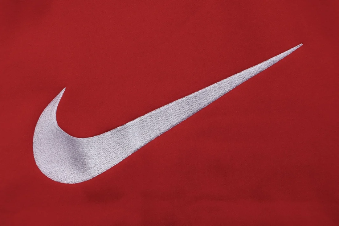 Supreme x Nike Air Max Swoosh Embroidered Zip-Up Hoodie Red Brand