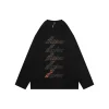 We11done Flame Barrage Graphic Shirt (Black/White)