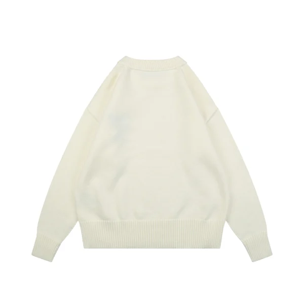 AMI Paris Ami de Coeur Heart Logo Crewneck Sweater Back view