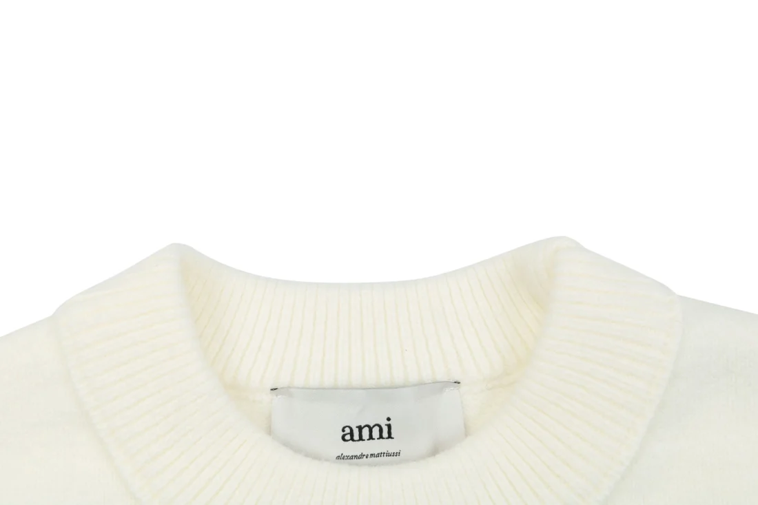 AMI Paris Ami de Coeur Heart Logo Crewneck Sweater