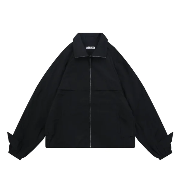 Acne Studios Tonal Logo Zip-Up Jacket Front view
