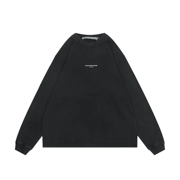 Alexander Wang Logo Washed Oversized Shirt Front view