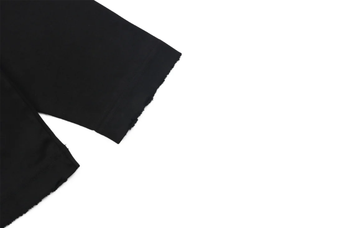 Balenciaga Smoke Ring Logo Oversized Shirt Black Cuff