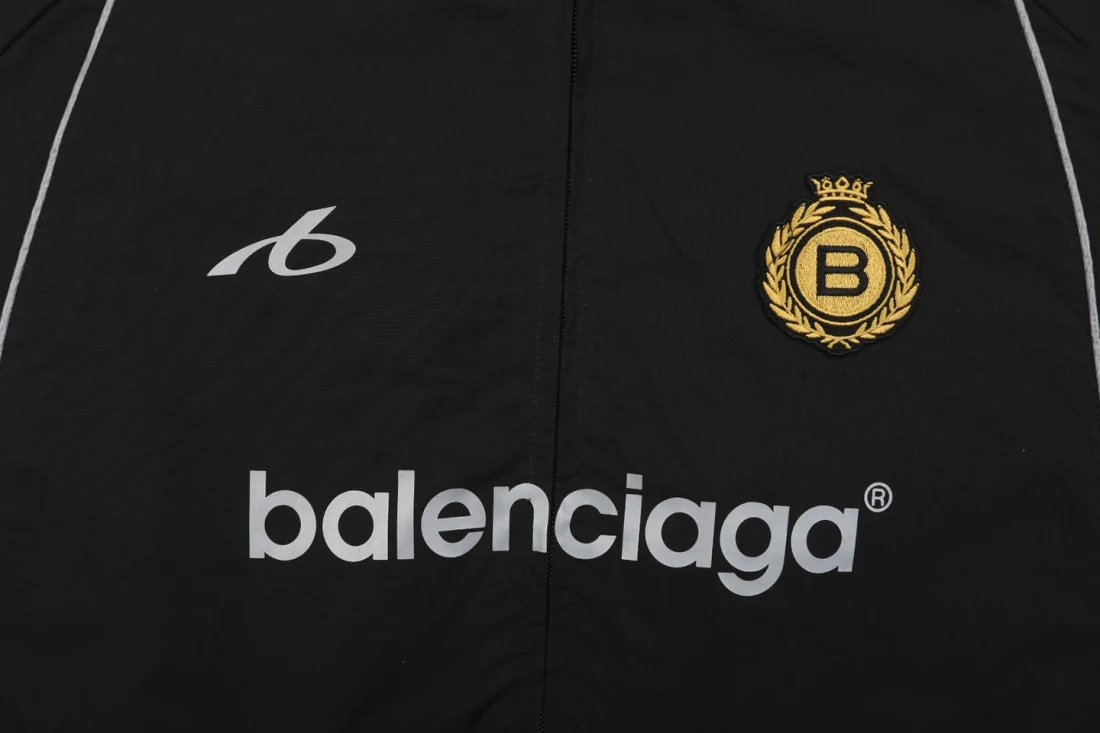 Balenciaga Soccer Crest Number 10 Track Jacket Brand