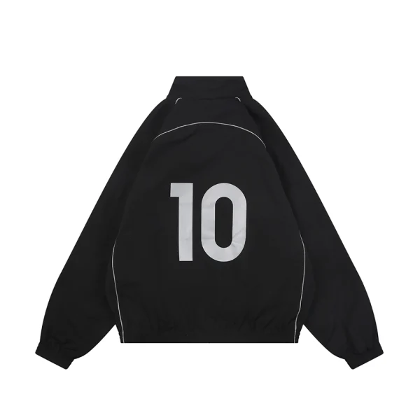 Balenciaga Soccer Crest Number 10 Track Jacket Back view