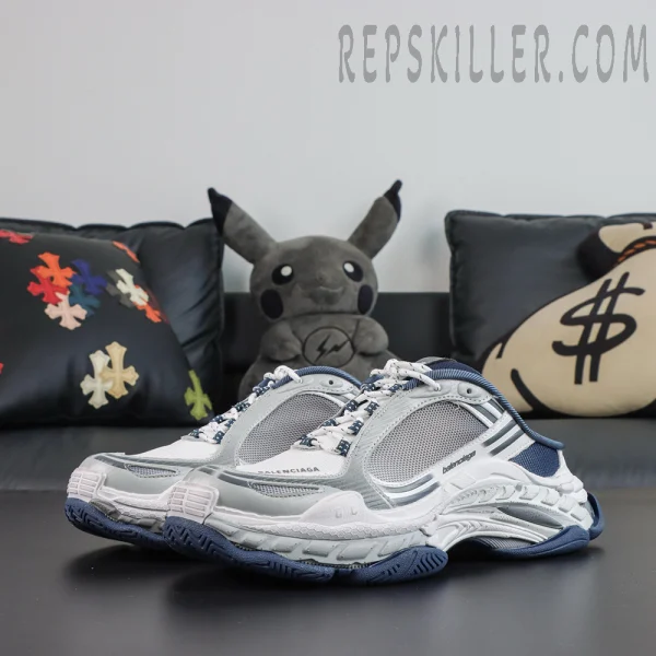 Balenciaga Triple S.2 Mules ‘White Navy’