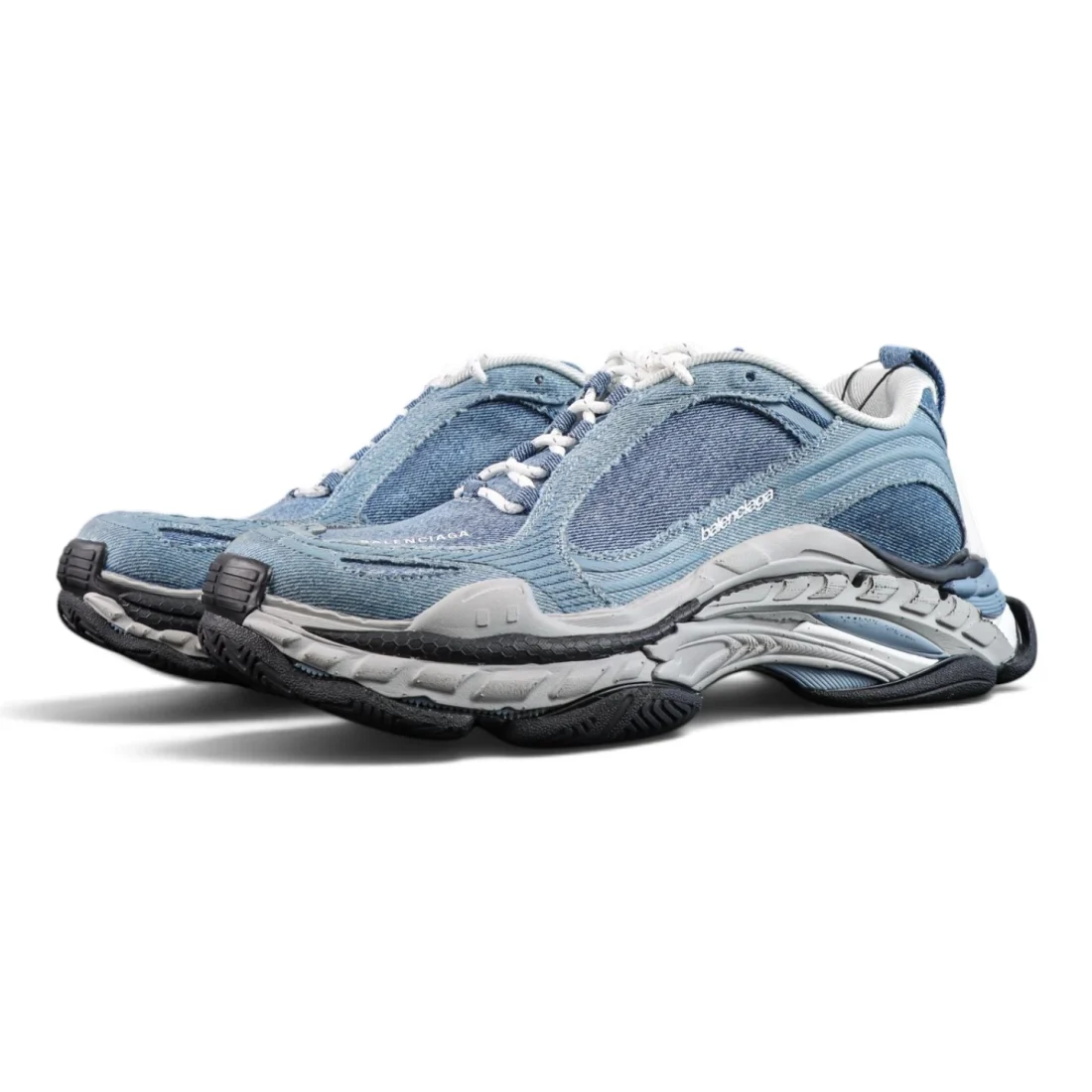 Balenciaga Triple S.2 Denim Sneaker 'Blue'