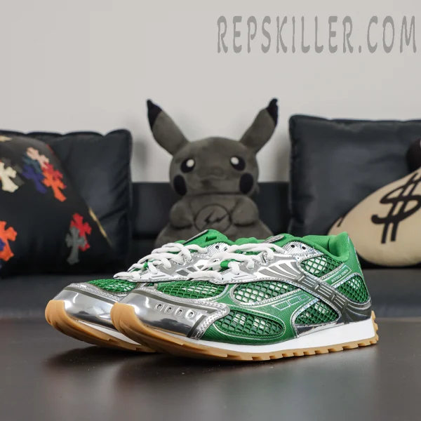 Bottega Veneta Orbit Sneaker 'Bark Green Shamrock'