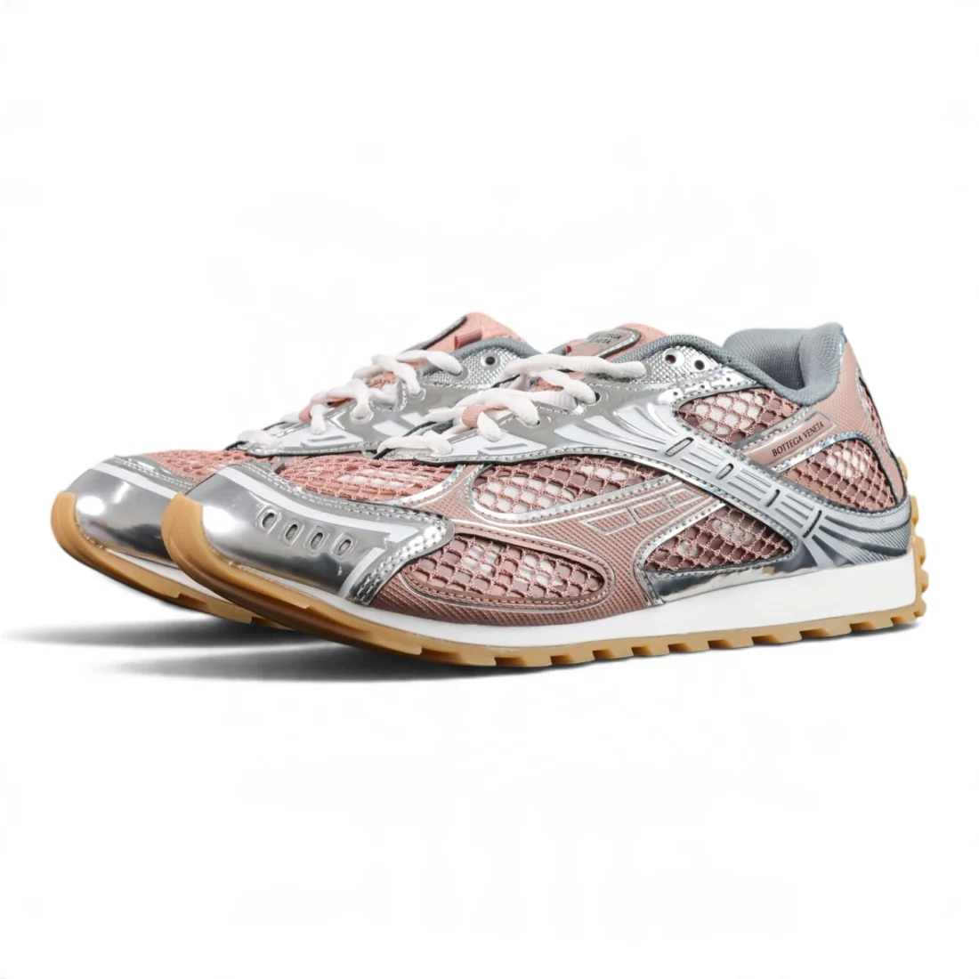 Bottega Veneta Orbit Sneaker 'White Terra Pink'