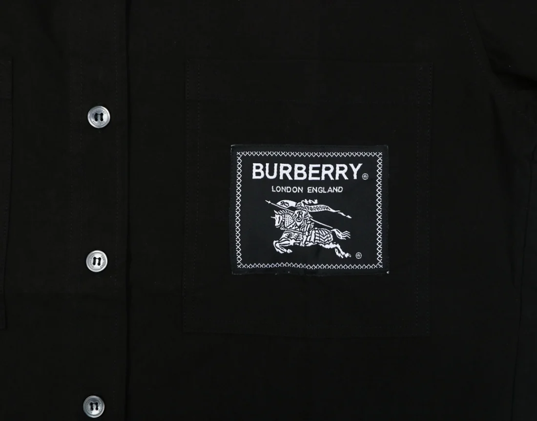 Burberry Equestrian Knight Patch Shirt