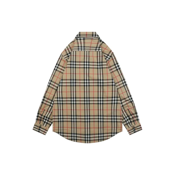 Burberry Unicorn Check Shirt Back view