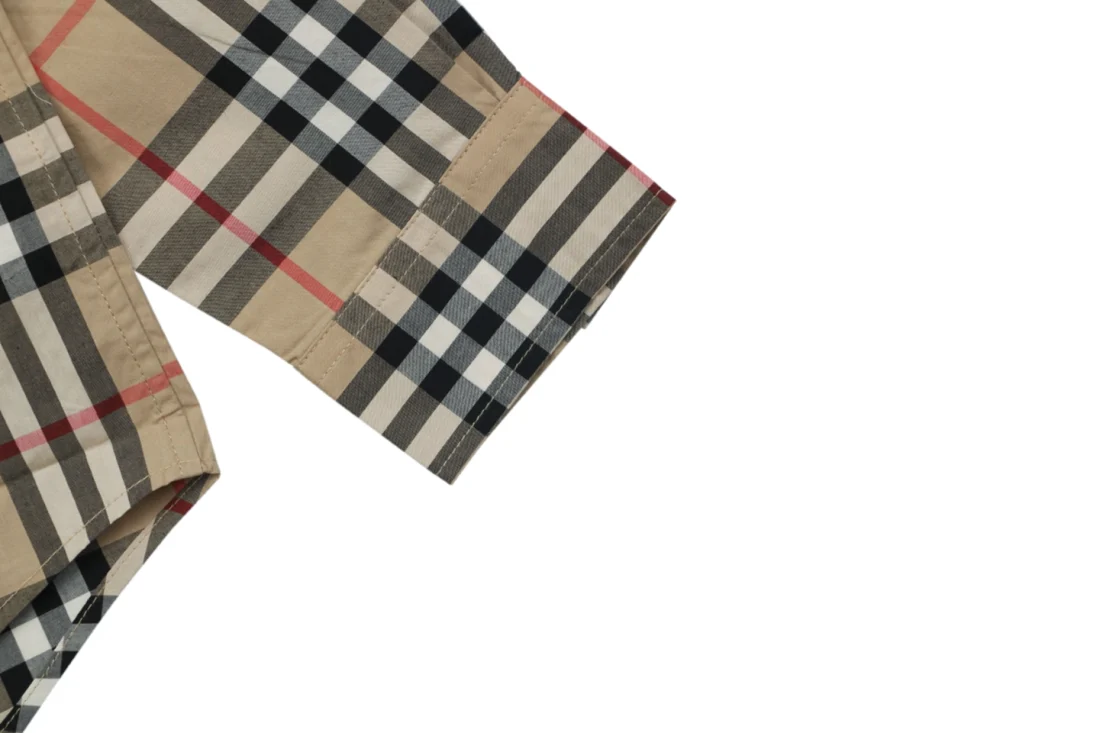 Burberry Unicorn Check Shirt Cuff