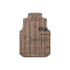 Burberry Vintage Check Logo Print Down Puffer Vest