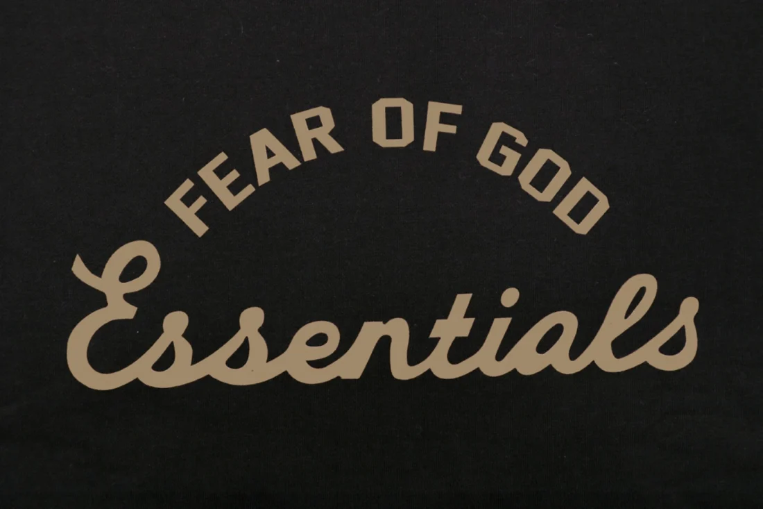 Fear of God Essentials Arch Logo Crewneck Sweatshirt Grey Front Brand