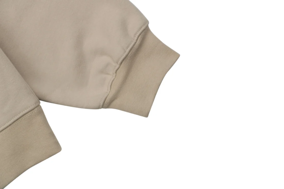 Fear of God Essentials Arch Logo Crewneck Sweatshirt Khaki Cuff