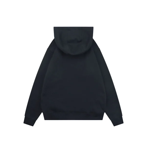 Fendi FF Dog Embroidered Oversized Hoodie Back view