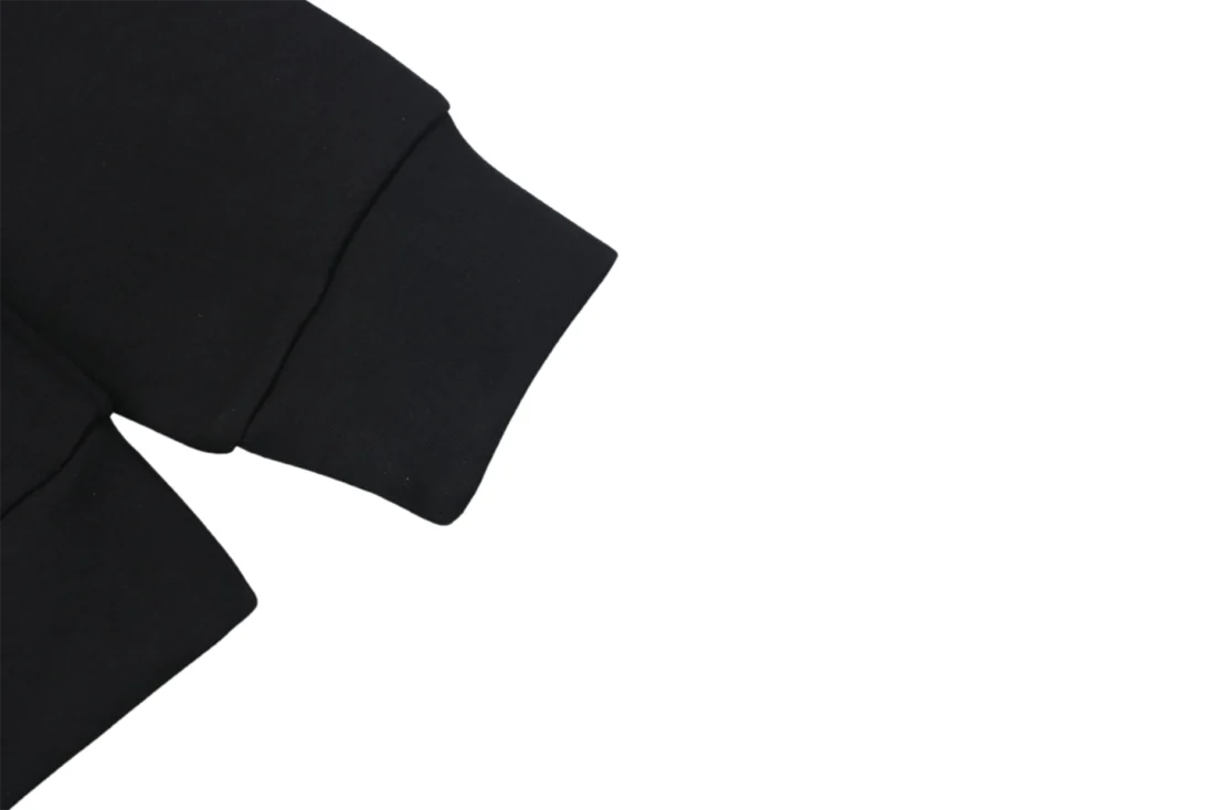 Fendi Monster Eyes Embroidered Crewneck Sweatshirt Black Cuff