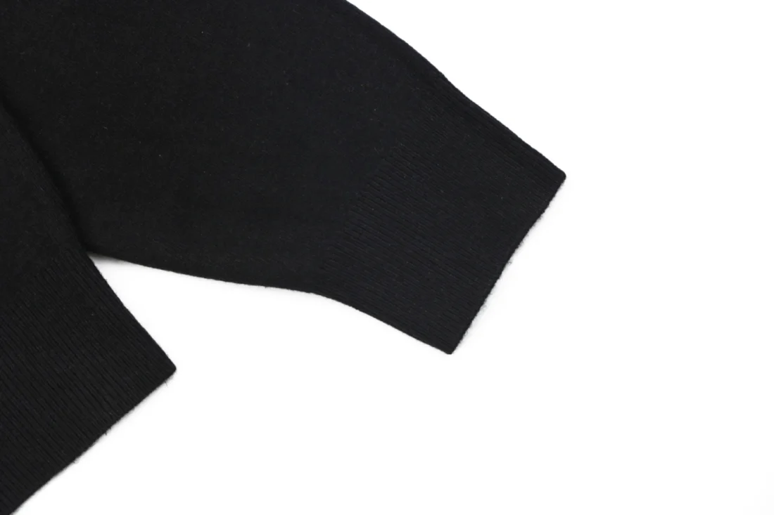 Loewe Anagram Embroidered Crewneck Sweatshirt Black Cuff