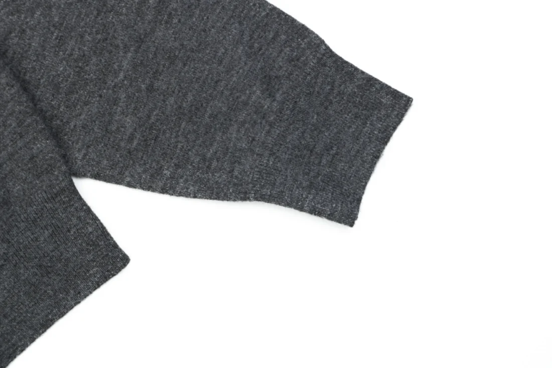 Loewe Anagram Logo Colorblock Crewneck Sweater Cuff