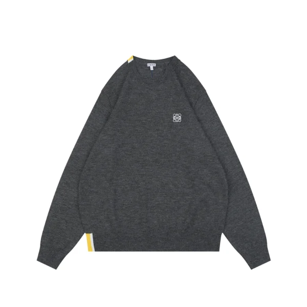 Loewe Anagram Logo Colorblock Crewneck Sweater Front view