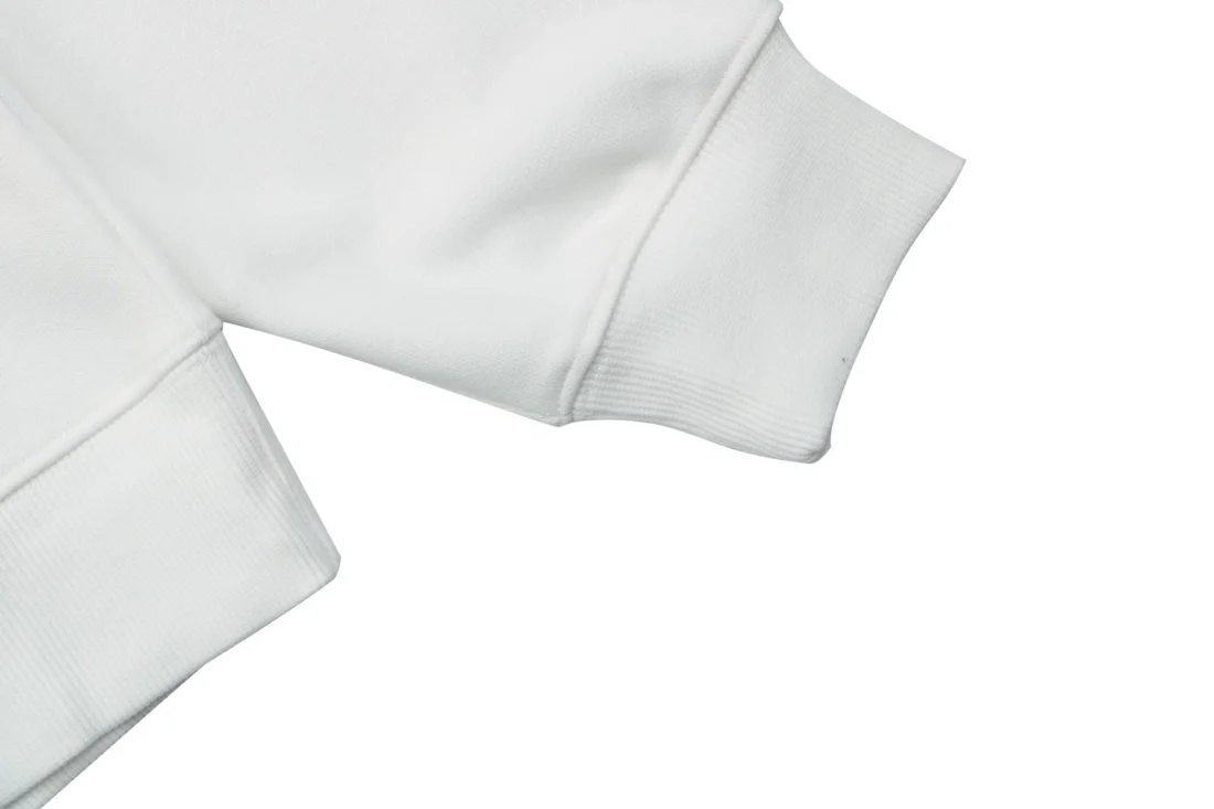 Loewe Embroidered Script Logo Oversized Hoodie (White/Black)