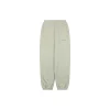 Lululemon Signature Embroidered Logo Oversized Fleece Jogger Pants (Green/Black)
