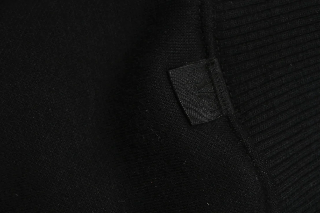 Lululemon Signature Embroidered Logo Oversized Fleece Jogger Pants Black