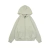 Lululemon Signature Embroidered Logo Oversized Full Zip Hoodie (Green/Black)