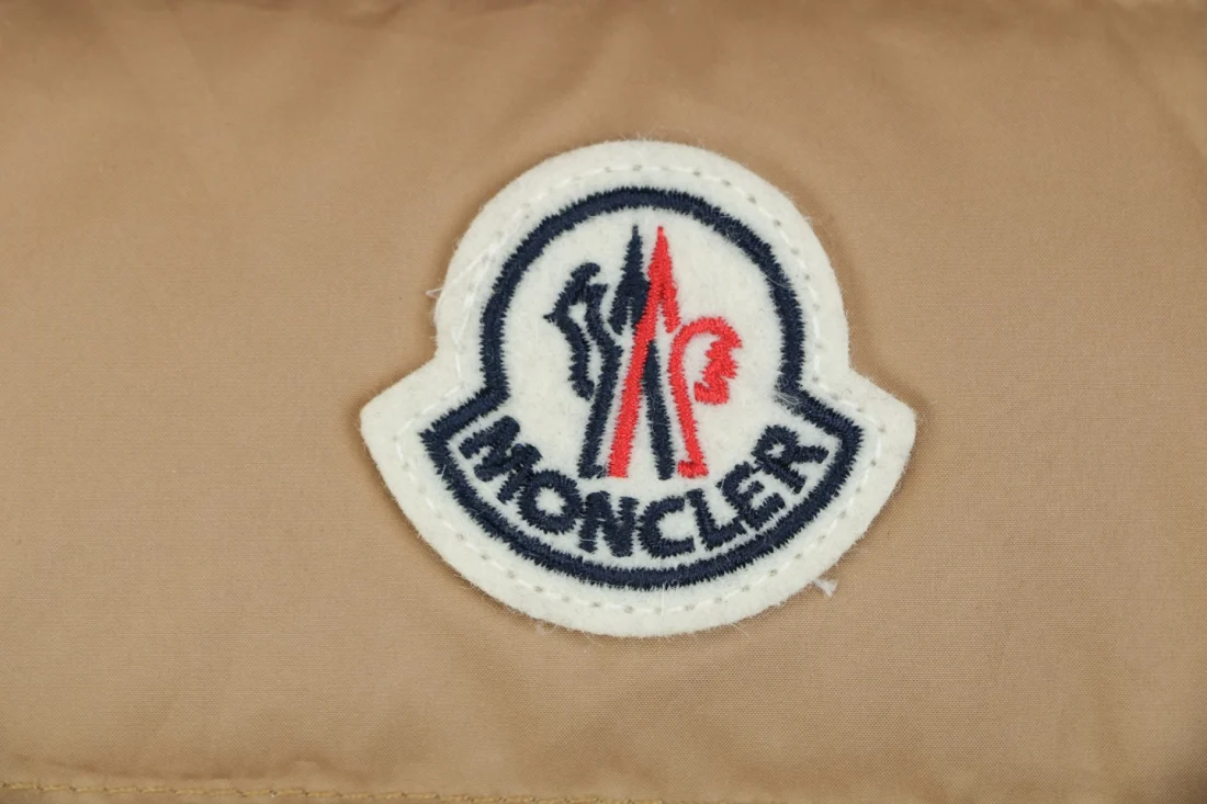 Moncler 3-in-1 Detachable Down Vest and Jacket Brown Brand label