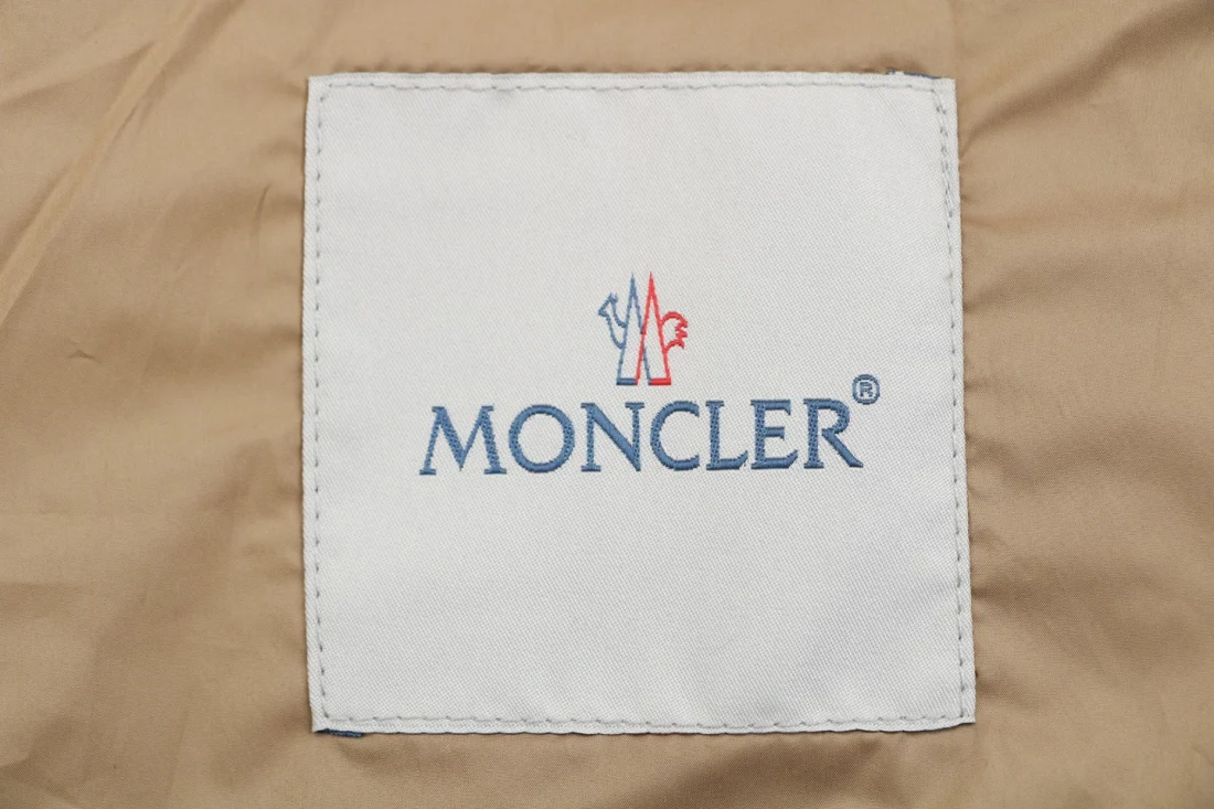 Moncler 3-in-1 Detachable Down Vest and Jacket Brown Brand label