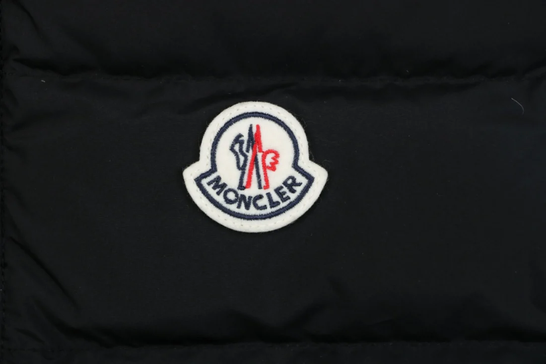 Moncler Alcibia Stand Collar Down Vest Black Brand