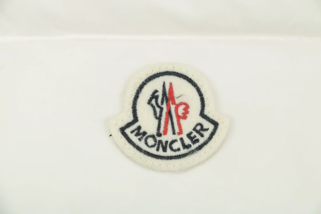 Moncler Alcibia Stand Collar Down Vest White Brand