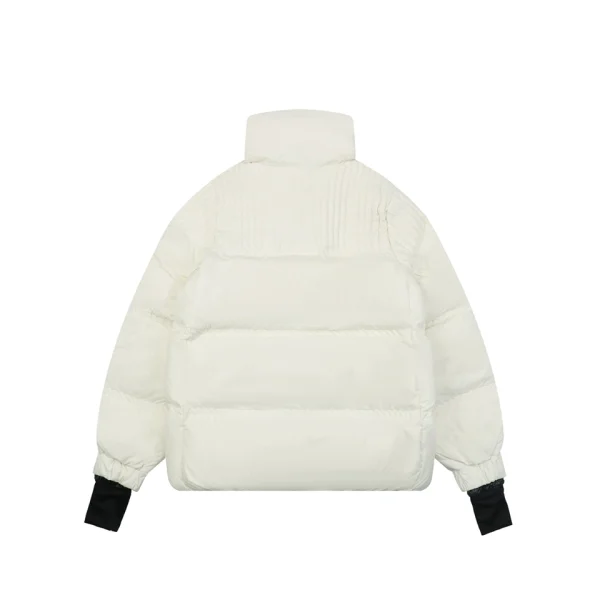 Moncler Anglin Women’s Stand Collar Down Ski Jacket White Back view