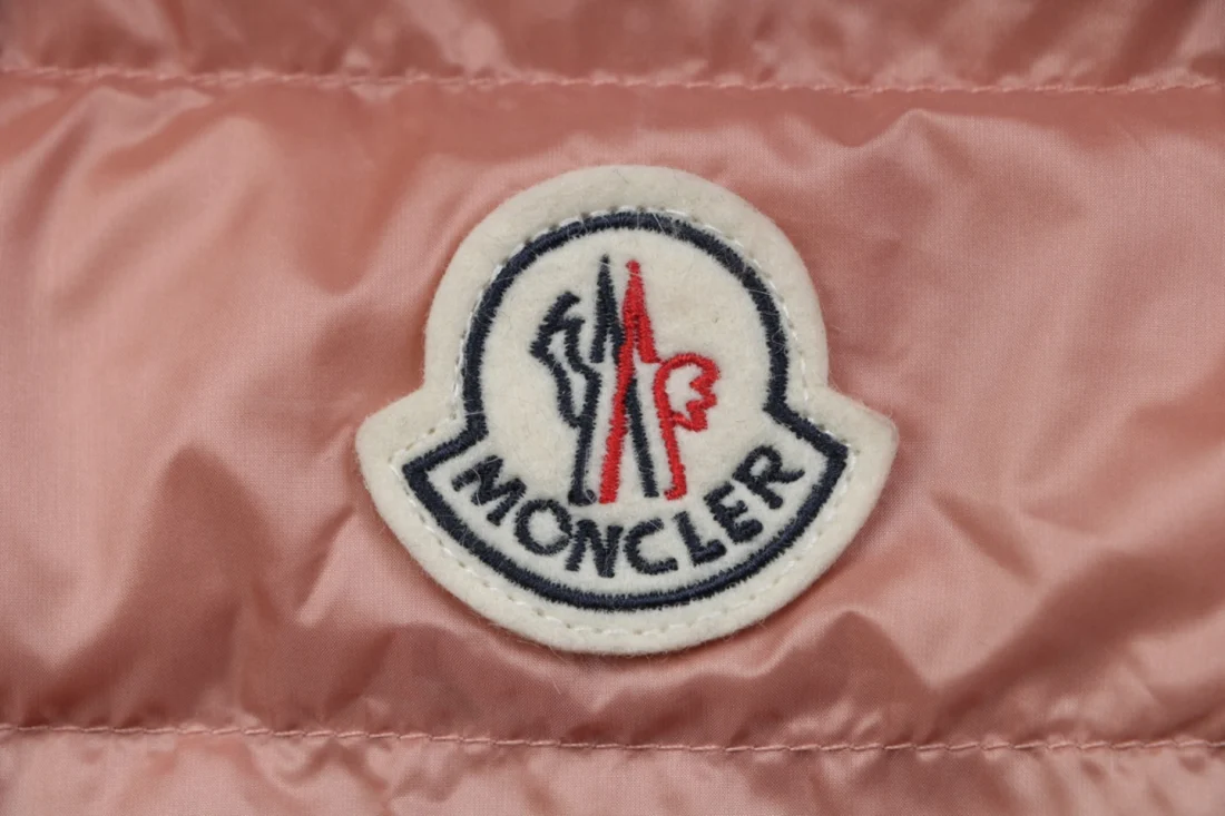 Moncler Lans Women’s Lightweight Down Puffer Jacket Pink Brand