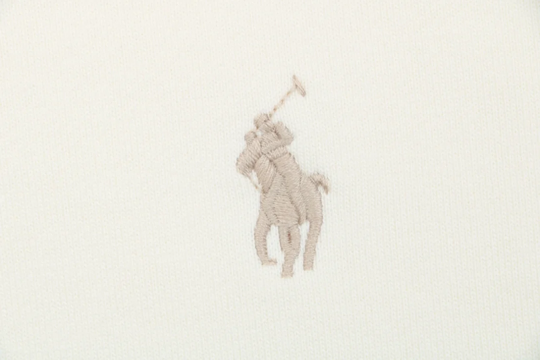 Ralph Lauren Pony Logo Half-Zip Polo Collar Sweatshirt Brand