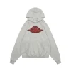 Saint Michael x Air Jordan Wings Graphic Boxy Fit Pullover Hoodie (Grey/Black/White)