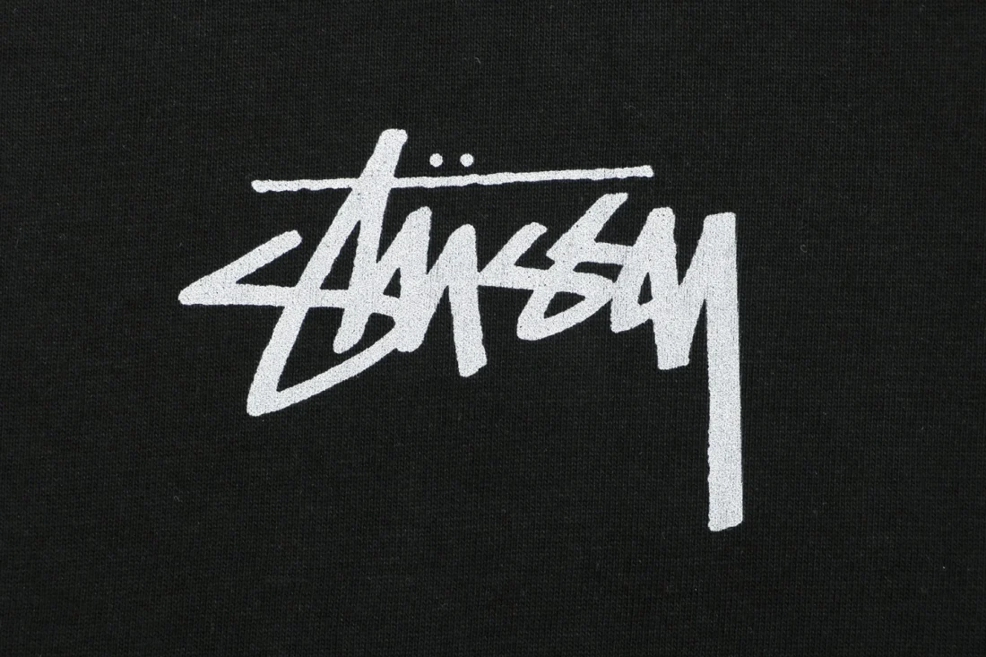 Stussy Sculpture Graphic Print Shirt Black Brand Print