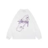 Stussy Skateboard Graffiti Logo Shirt (White/Black)